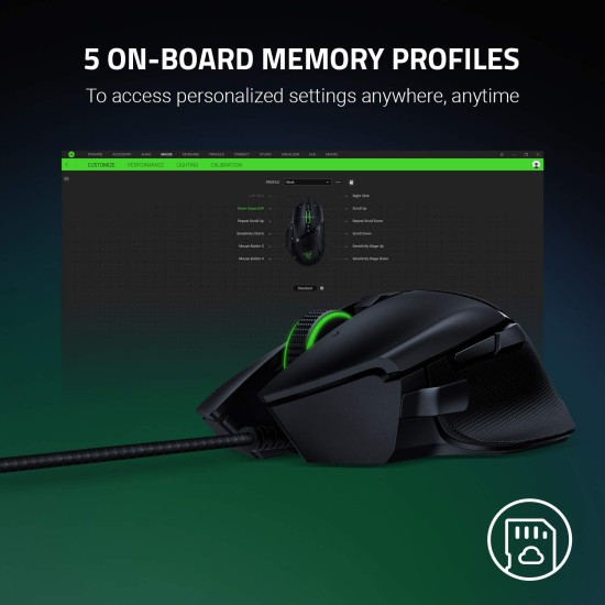 Razer Basilisk V2 Wired Gaming Mouse